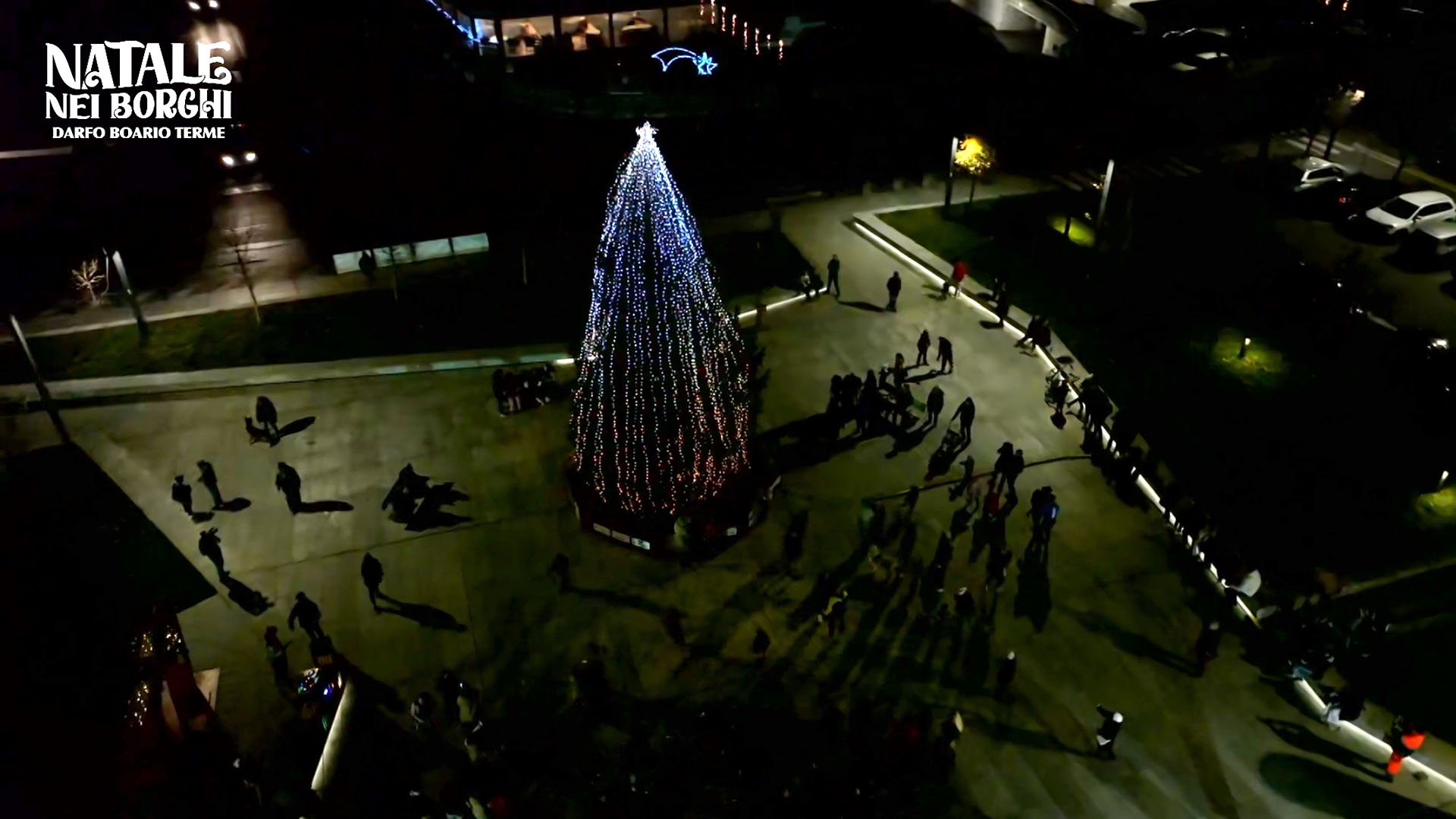 Accensione delle luminarie cittadine a Darfo Boario Terme